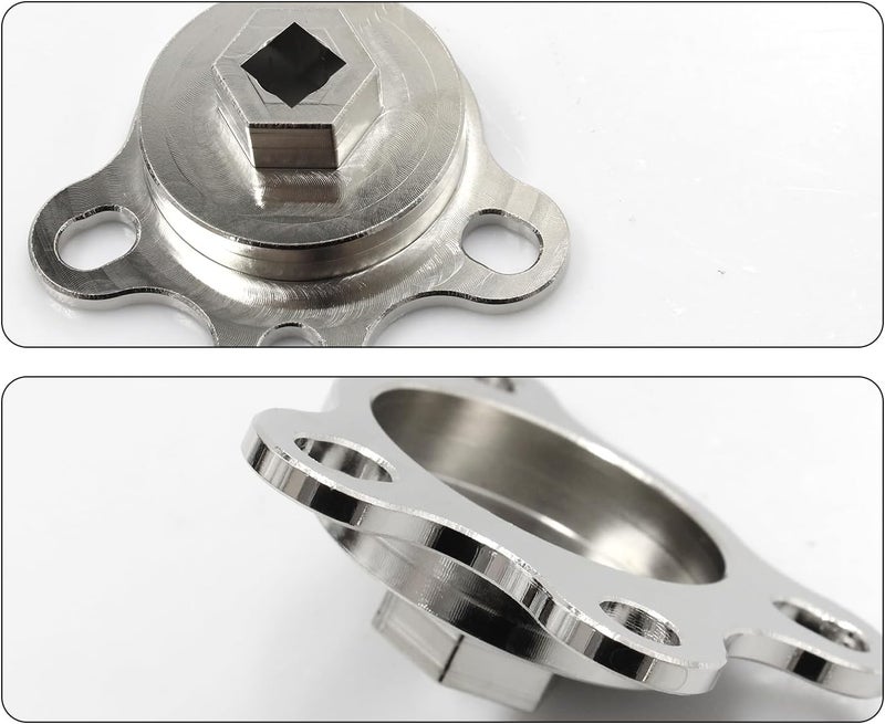 LVOUP Crankshaft Turning Tool Engine Rotation Adapter Tool Compatible with Chevy Ford - Image 3